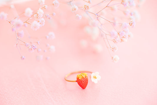 Wild Strawberry Ring