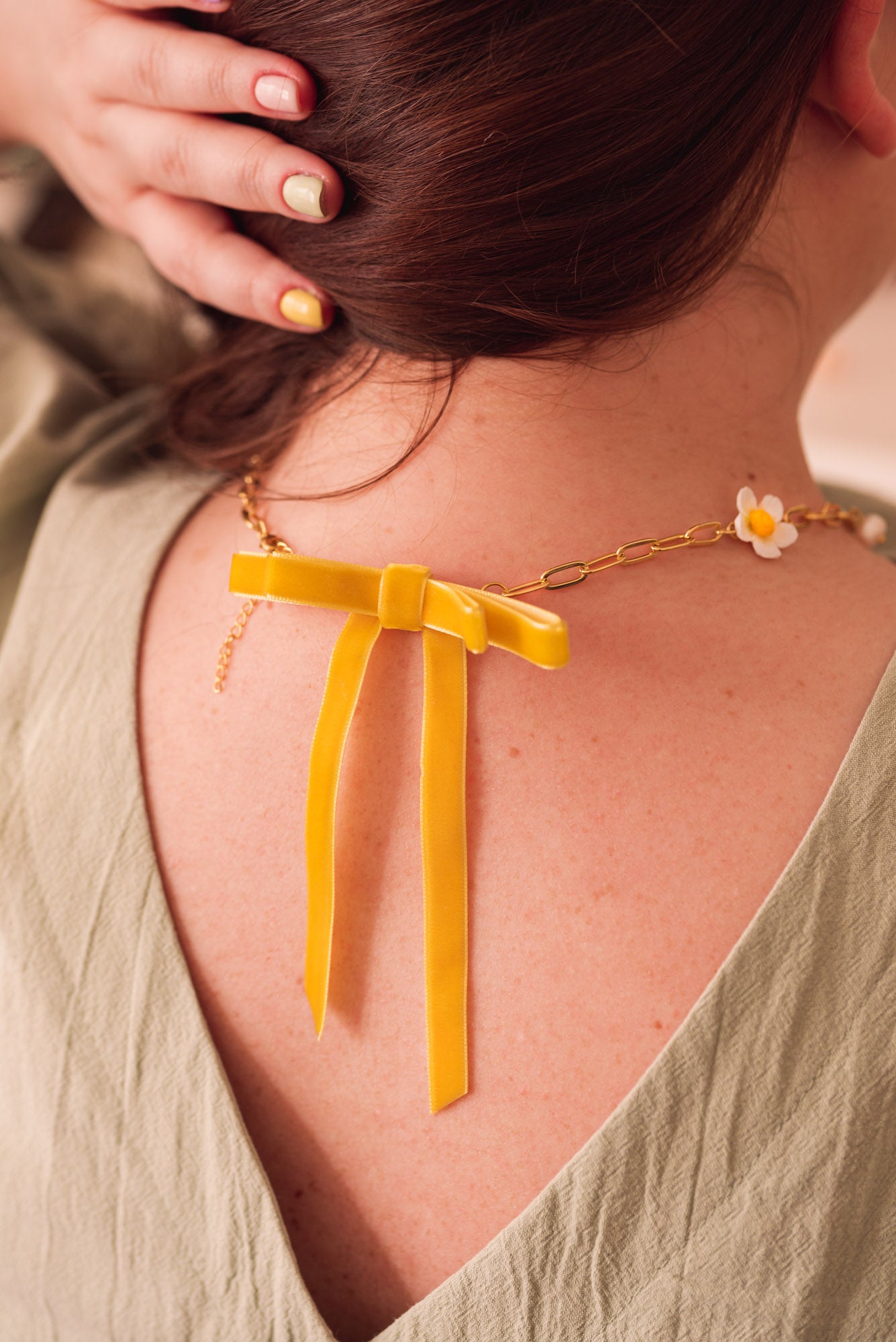 Neon Yellow Acrylic Lucite Bead Chunky Multi Strand Statement Necklace –  Dana LeBlanc Designs
